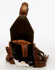 American Darling Cell Phone Holder Hair On Genuine Leather women bag western handbag purse