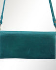 American Darling Wallet Hair on Full Grain Genuine Leather Western Women Bag | Handbag Purse Travel Clutch