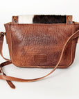 American Darling Hand Tooled Saddle Blanket Genuine Leather Women Bag Western Handbag Purse