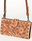 ADBG832 American Darling Hand Tooled Genuine Leather Women Bag Western Handbag Purse