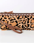 American Darling Wristlet Genuine Leather Women Bag W. Handbag Purse –