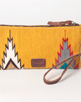 American Darling Wristlet Saddle Blanket Fabric Genuine Leather Western Women Bag | Handbag Purse | Women Wristlet | Wristlet Wristlet | Travel Wristlet | Leather Wristlet | Clutch Wristlet