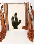 American Darling Signature Crossbody Hand Tooled Saddle Blanket Genuine Leather Women Bag Western Handbag Purse