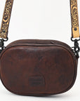 American Darling ADBGZ604 Crossbody Hand Tooled Genuine Leather Women Bag Western Handbag Purse