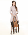 ADBGZ605 American Darling Hand Tooled Genuine Leather Women Bag Western Handbag Purse