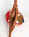 ADBGZ610 American Darling Saddle Blanket Genuine Leather Women Bag Western Handbag Purse