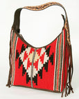 Hobo Saddle Blanket Leather Western Style Handbag for Women with Timeless Craftsmanship