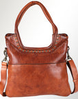 Spaghetti Western Swc178Tan Tote Vintage Handmade Drum Dyed Genuine European Cowhide Leather Women Bag Western Handbag Purse