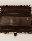 American Darling Jewelry Case Hair On Genuine Leather women bag western handbag purse