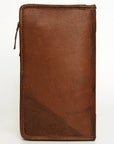 American Darling Jewelry Case Hand Tooled Hair On Genuine Leather women bag western handbag purse