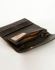 American Darling Wallet Hand Tooled Genuine Leather women bag western handbag purse
