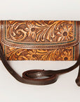 American Darling Wallet Hand Tooled Genuine Leather women bag western handbag purse
