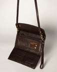 American Darling Wallet Hand Tooled Genuine Leather women bag western handbag purse