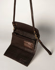 American Darling Wallet Hand Tooled Genuine Leather women bag western handbag purse