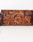 American Darling Wallet Hand Tooled Genuine Leather women bag western handbag purse