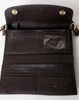 American Darling Wallet Hand Tooled Genuine Leather women bag western handbag purse