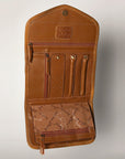 American Darling Jewelry Case Hair On Genuine Leather women bag western handbag purse