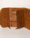 American Darling Jewelry Case Hair On Genuine Leather women bag western handbag purse