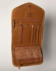 American Darling Jewelry Case Hair On Genuine Leather women bag western handbag purse