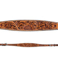 Bar H Equine American Leather Horse Saddle Tack One Ear Headstall | Breast Collar | Browband Headstall | Wither Strap | Tack Set BER269