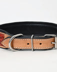 HILASON Western Genuine Leather Heavy Duty Dog Collar Floral Tooled