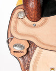 Western Horse Barrel Racing Saddle Trail Pleasure American Leather Hilason