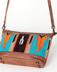 American Darling Saddle Blanket Genuine Leather Women Bag Western Handbag Purse