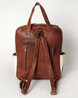 ADBG849A American Darling Saddle Blanket Hair On Genuine Leather Women Bag Western Handbag Purse