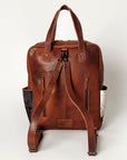 ADBG849B American Darling Saddle Blanket Hair On Genuine Leather Women Bag Western Handbag Purse