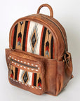 ADBG853A American Darling Saddle Blanket Genuine Leather Women Bag Western Handbag Purse