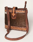 American Darling Cross Body Hair on Genuine Leather Western Women Bag | Handbag Purse Crossbody for Cute