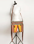 American Darling Signature Crossbody Hand Tooled Saddle Blanket Genuine Leather women bag western handbag purse