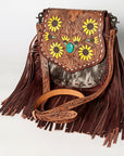 American Darling Hobo Genuine Leather Women Bag Western Handbag Purse