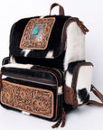 ADBG860A American Darling Hand Tooled Hair On Genuine Leather Women Bag Western Handbag Purse