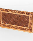 American Darling Clutch Hand Tooled Genuine Leather Women Bag Western Handbag Purse