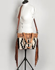 American Darling Tote Hair On Genuine Leather Women Bag Western Handbag Purse