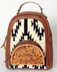 American Darling Backpack Hair on Genuine Leather Western Women Bag | for Laptop School Purse Travel