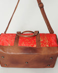 American Darling Women's Duffel Bag Western Hair On Genuine Leather Handbag and Ladies Purse