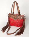 American Darling Tote Hair On Genuine Leather Women Bag Western Handbag Purse