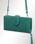 American Darling Wristlet Bag, Hand-Painted Genuine Leather, Western Vegetable Tanned Full Grain Leather Wallet Bag