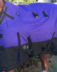 Hilason 600D Winter Waterproof Pony Horse Turnout Blanket Purple