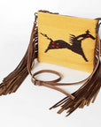American Darling Cross Body Saddle Blanket Genuine Leather Women Bag Western Handbag Purse