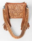 American Darling Messenger Hand Tooled Genuine Leather Women Bag Western Handbag Purse