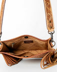 American Darling Messenger Hand Tooled Genuine Leather Women Bag Western Handbag Purse