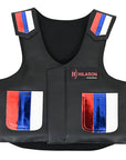 Hilason Kids Junior Youth Bull Riding Pro Rodeo Leather Protective Vest