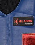 Hilason Kids Junior Youth Bull Riding Pro Rodeo Leather Protective Vest
