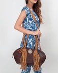 American Darling ADBGD150A Tote Genuine Leather Women Bag Western Handbag Purse