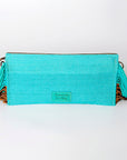 American Darling Hand Tooled Saddle Blanket Genuine Leather Women Bag Western Handbag Purse