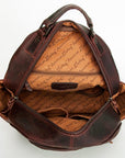 ADBGZ631A American Darling Saddle Blanket Genuine Leather Women Bag Western Handbag Purse