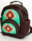 ADBGZ631A American Darling Saddle Blanket Genuine Leather Women Bag Western Handbag Purse
